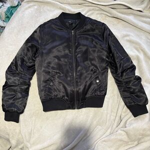 Forever 21 Black bomber Jacket